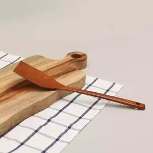 로즈 장미목 옻칠 조리용 미니 뒤집개 26cm 나무 조리도구