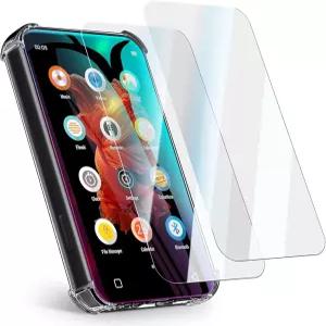 이노아스용 케이스 및 강화 유리 스크린 프로텍터 G1 G3 MP3 플레이어 2 in 1 세트 TPU 클리어 커버