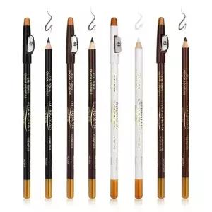 남성용 수염 가장자리 헤어 라인 면도기 추적 이발사 모양 액세서리 숫돌 펜 메이크업 눈썹 연필