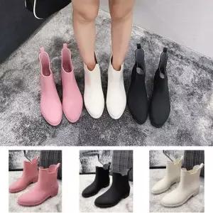 인기상품 러블리 우아한 세련시크 도시적인 여성 미들 레인부츠 [WF8E8EC_260403]