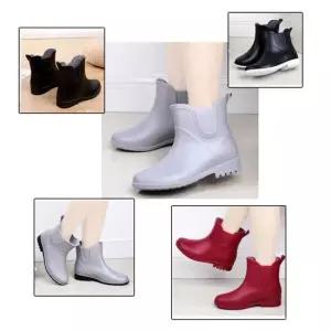 인기상품 튼튼쫀쫀 여름 필수템 세련감각 여성 미들 레인부츠 [WF8E8E8_260403]