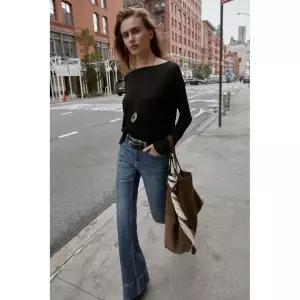 Zara 자라 파인 니트 스웨터 - 블랙 1509/125/800