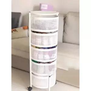 뜨개실 보관함 철제 케이스 공방 바느질 소품 정리대