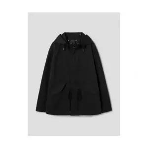 매장정품 8SECONDS 에잇세컨즈 베스트 디테쳐블 피시테일 후드 숏 재킷 블랙 456339SSB5 1393789