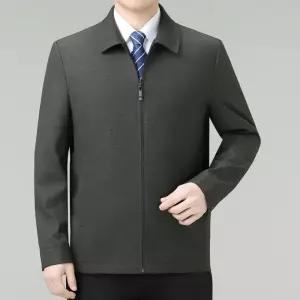 남성 봄 가을 양털 재킷 칼라 코트 무스탕 캐주얼 모직 상의 J03Z3S OP3