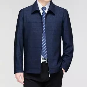 남성 봄 가을 양털 재킷 캐주얼 모직 코트 슬림핏 상의 J03Z3Q OP3