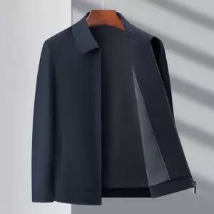 남성 가을 양털 재킷 칼라 모직 솔리드 캐주얼 코트 J03Z3G OP3