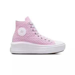 [매장정품] 컨버스 척테일러 올스타 무브 플랫폼 크로셰 스타더스트 라일락 A07358C