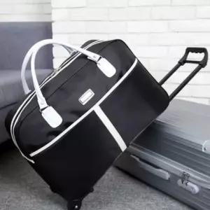 DUGNMARKT  출장 여행 바퀴달린 더블 보스턴백 캐리어백 가방