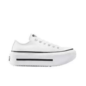 [매장정품] 컨버스 척테일러 올스타 리프트 더블 스택 화이트 로우 키높이 캔버스화 A15491C