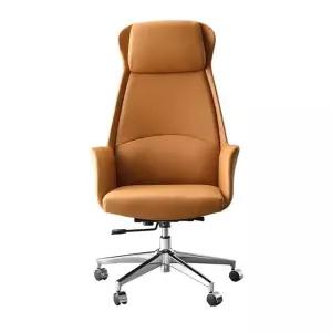 중역 의자 임원 대표 낮은 사무실 서재 가죽 원장 등받이