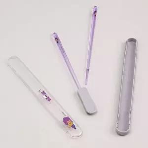 휴대용 수저세트 피크닉 젓가락 세트 조용한 케이스 포함 도시락용