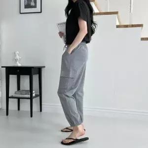 [옷은날개] 여자 그리토308 면팬츠 조거팬츠 카고바지 츄리닝바지