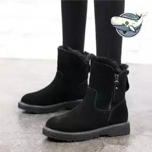 여성워커 여성 겨울 부츠 따뜻한 털안감 옆지퍼 방수