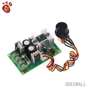 DC10-60V DC 모터 속도 조절기 고출력 드라이브 모듈 PWM 제어기 20A 전류 12V 36V 48V