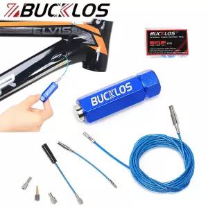 BUCKLOS 자전거 내부 케이블 라우팅 키트 도로 산악 브레이크 시프트 유압 와이어 설치 가이드 도구