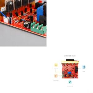 B03F DX-188 스테레오 180W 고출력 공냉식 2.0 채널 Fet 스피커 증폭기 보드