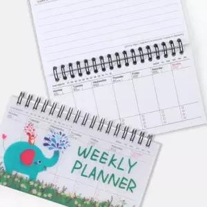 [문구/오피스] 주간 드림 스케쥴러 5p세트 플래너 코끼리 위클리