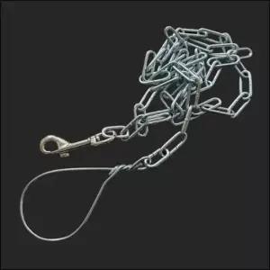 국산 체인 개줄 3mm 시골 진돗개 대형 반려 애견 목줄 체인개줄 쇠사슬 철줄 쇠줄 튼튼