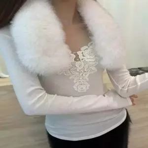 엘럽 여자 긴팔 레이스 이너탑 봄가을 브이넥 롱루즈핏티 티셔츠 슬림핏 박템3