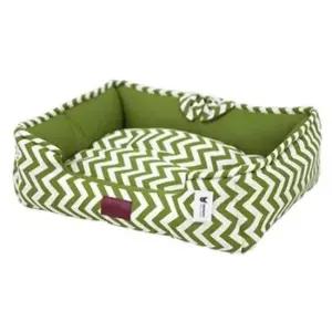 [반려] 그린 분리형 1P 강아지 방석 쿠션 사각 대형 침대