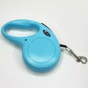 [반려] 블루 자동개목줄 애견 강아지리드줄 5m