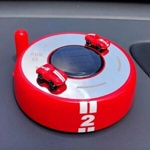 움직이는 태양광 자동차 만들기 회전 동시 태양전지판 햇빛으로 키트 블랙 업그레이드 2차