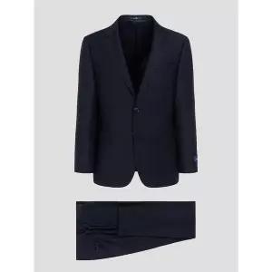 로가디스 COUTURE 울 캐시미어 미니멀 루즈 핏 수트 세트 네이비 PS00136598R