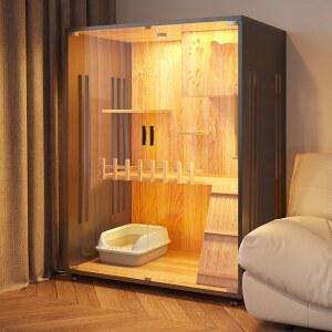 고양이 호텔장 빌라 격리장 실내 캣빌라 케이지