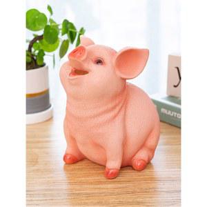 인테리어 거실 조각상 귀여운 모형 장식 돼지