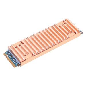 순수 구리 히트 싱크 쿨러 방열판 NGFF 4mm PCI 두께 전도성 2280 SSD