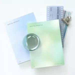 [문구/오피스] 수첩 오프닝 시퀀스 비온뒤 다이어리 PVC커버 스케줄러 플래너 2026