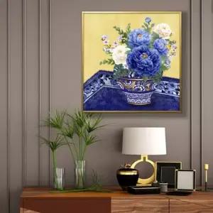 목단그림액자 풍수그림 돈들어오는 꽃그림 50 PEOVA1 목단