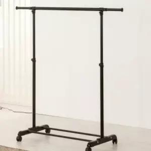 [생활] 이동식 옷걸이 1단 수납장 원룸 자취방 선반 옷장 행거