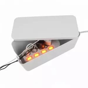 [라일리] Rly 멀티탭 다용도 전선정리함 화이트 중형