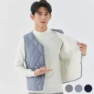 [라일리의류] Rly 스타일 조끼 남성 니트조끼 가을 봄