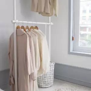 [라일리생활건강] Rly 기둥식행거 38mm 2단 고정식행거 심플한행거