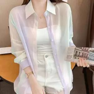 [라일리여성의류] Rly 파스텔 여성 가디건 셔츠 긴팔 여자 가디건 카디