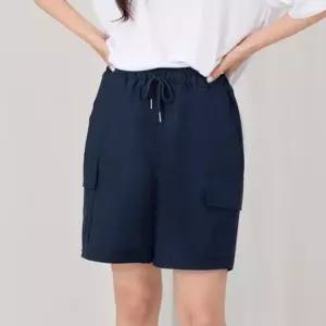 [라일리여성의류] Rly 여자 반바지 카고 팬츠 허리 밴딩 여성 바지 5