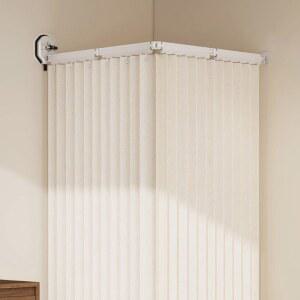 접이식 샤워 커튼 욕실 분리 3단 70 104cm 화이트 화장실 파티션 알루미늄 흡착컵 샤워부스 칸막이 방수 흡착식 무타공 건식 습식