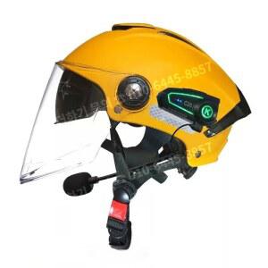 반모 헬멧 여름 하프 클래식 고성능 바이크 블루투스 오토바이