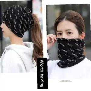 겸용 쭈리면 마스크 비니 숏비니 패턴 멀티 넥워머