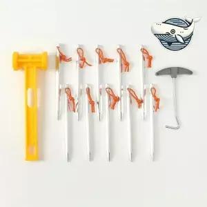 [JHQSL31H_53D4]캠핑 고정용 알루미늄 스테이크 10개 (31916163A)