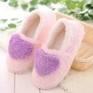 [라일리] Rly 털 실내화 사무실 푹신한 방한 거실화 겨울 층간