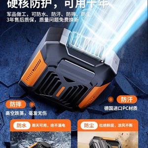 선풍기 아웃도어 허리걸이 다기능 방수 넥밴드 4WAY 휴대용 초경량 미니