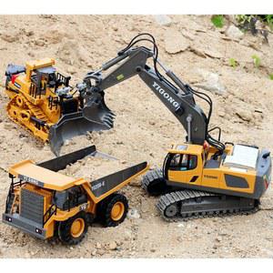 굴삭기 RC 불도저 무선조종 1개 패키지 모형 포크레인 완구 중장비 완제품