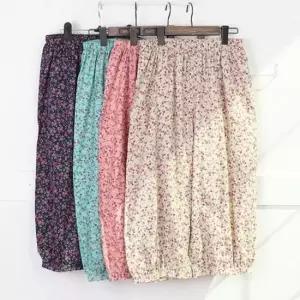 잠옷 (보슈아)3222국내산 여성파자마바지하의7부항아리바지