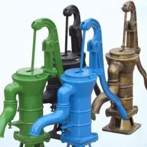 핸드 양수기 작두펌프 스테인리스 연못 마당 재래식 정원 옛날 농업용