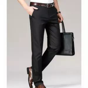 남성용 바지 면 캐주얼 오피스룩 기본 면바지 루즈핏 일자팬츠 아이스 긴 SPO마켓5