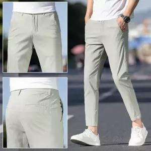 팬츠 남친 면 여름 캐주얼 면바지 기본 비즈니스팬츠 정장 긴 아이스 슬랙스 일자 SPO마켓5